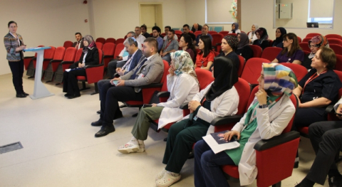 Devlet hastanesinin kalitesi değerlendirildi