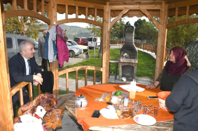 SERÇOBAN Mesire alanı yoğun ilgi görüyor