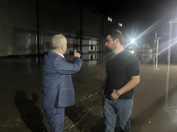 Başkan ÇELİK, Su Baskını Yaşanan Yerleri İnceledi