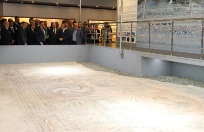 Bereket Tanrıçası Figürlü Mozaik AMASYA’da Sergileniyor