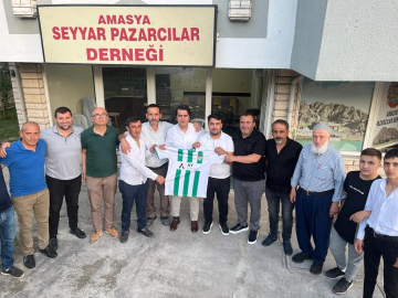 Pazarcılar Derneğinden AMASYASPOR’a Mutfak Desteği