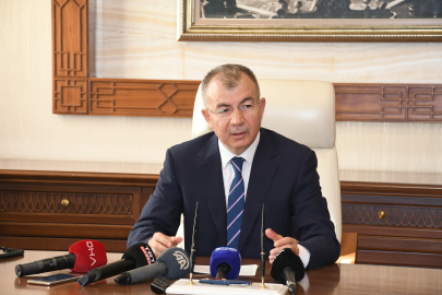 Amasya Valisi Yılmaz Doruk, yeni görevine başladı