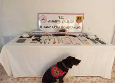 Amasya’da uyuşturucu operasyonuna 4 gözaltı