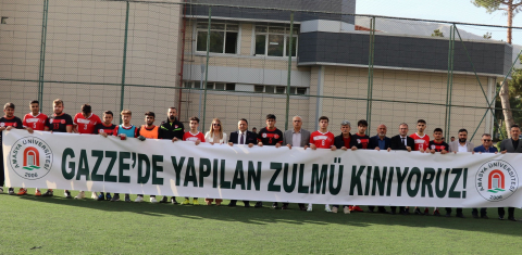 Amasya Üniversitesi, İsrail’i kınadı