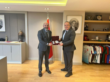 Rektör Turabi’den Davulcu’ya ziyaret