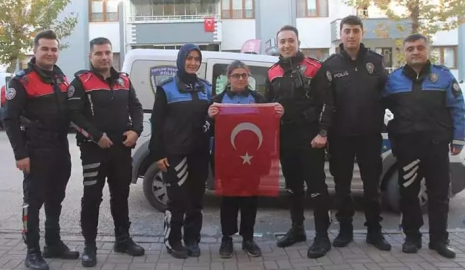 Fatma Nur’un polis hayali gerçek oldu