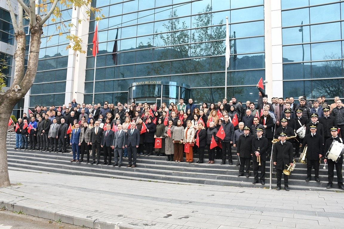 Amasya Belediyesi’nden şehitlere saygı 
