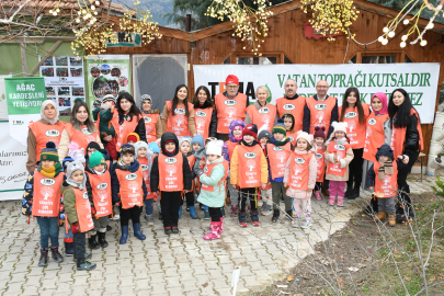 Minikler doğa ile iç içe