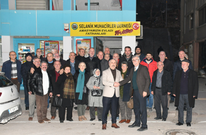 Onursal Başkan Çelik, üyelerle bir araya geldi