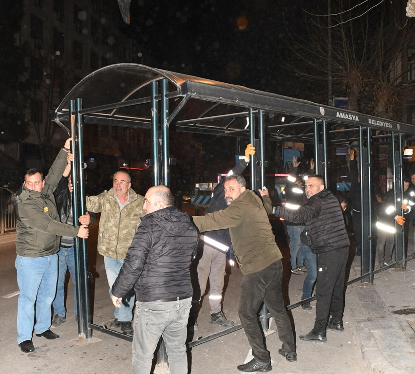 Amasya’da akıllı durakların sayısı arttı