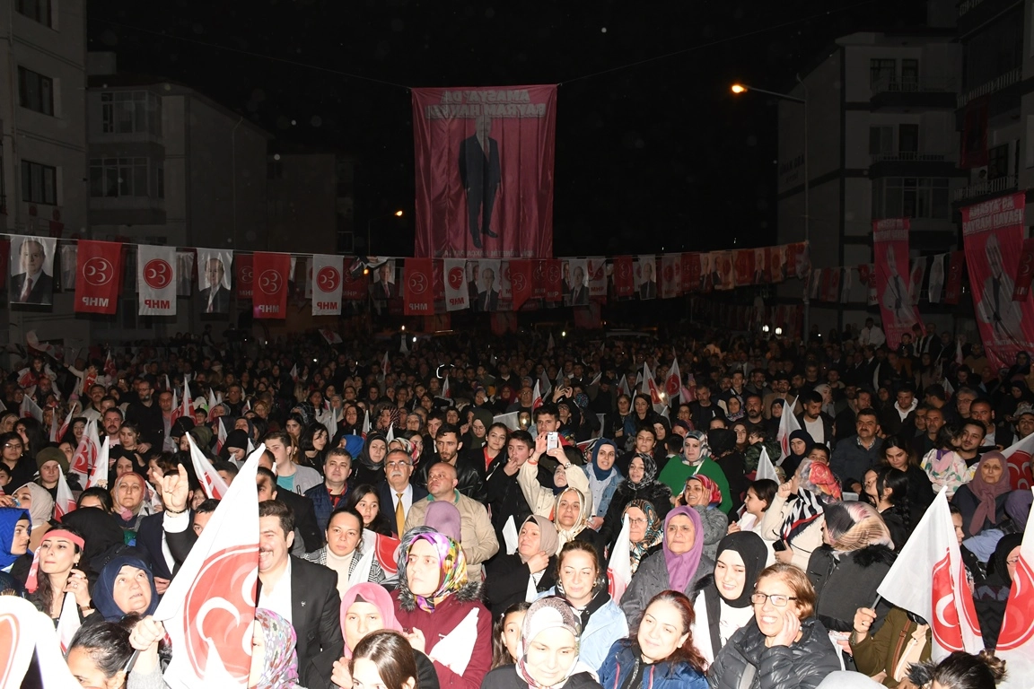 Amasya’nın batısı ‘Bayram’ dedi