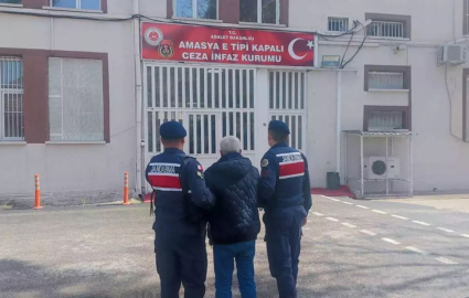 Amasya’da aranan firari hükümlü yakalandı