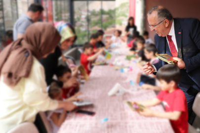 Rektör Turabi’den devlet korumasındaki çocuklara ziyaret