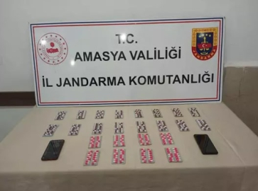 Amasya’da uyuşturucu operasyonuna 2 gözaltı