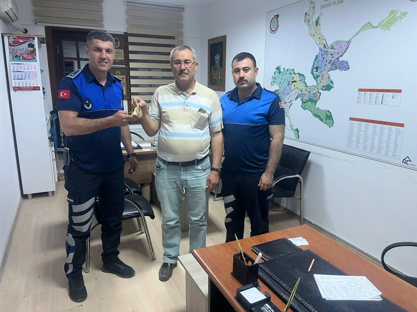 Amasya’da kayıp altınlar yapılan anonsla bulundu 