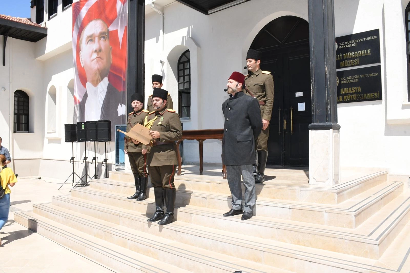 Amasya Tamimi tiyatro ekibi tarafından canlandırıldı