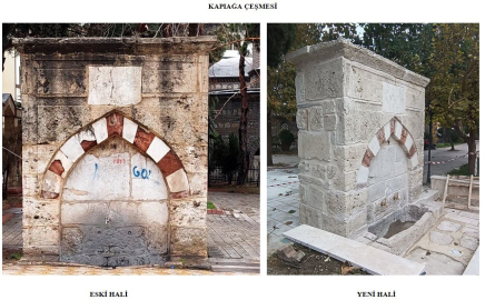 Tarihi çeşmelerin restorasyonuna 2 Milyon harcandı