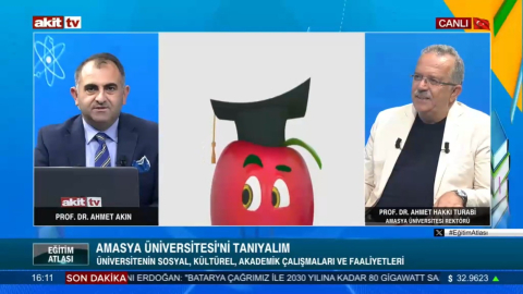 Rektör Turabi, AKİT TV’ye konuk oldu