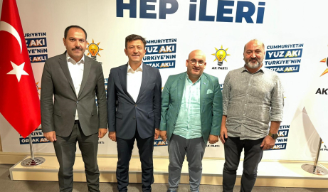 TİGAD Heyeti AK Parti Genel Merkezi'ni ziyaret etti