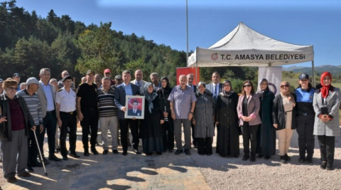 Şehit Başkomiser Hüseyin Hatipoğlu adına babası doğduğu köye çeşme yaptırdı