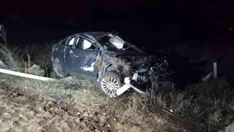 Amasya’da trafik kazası: 1 kişi hayatını kaybetti