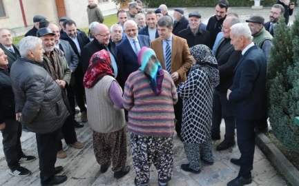 Vali Bakan, Yassıçal köyünü ziyaret etti