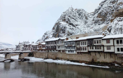 Amasya’da kar nedeni ile eğitime 1 gün ara verildi