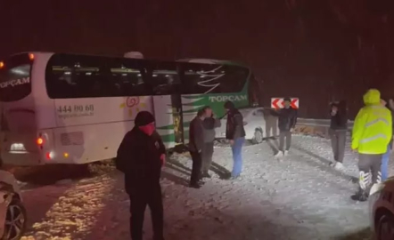 Amasya’da zincirleme kaza: 2 yaralı