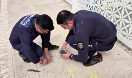 Balık ağına takılan güvercini itfaiye kurtardı