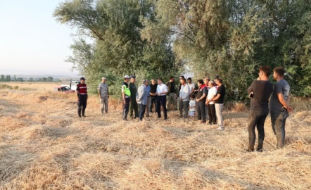 Vali Bakan’dan yangında etkilenen köylere inceleme