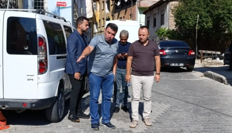 Başkan Sevindi, Gökmedrese mahallesinde incelemelerde bulundu