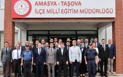 Taşova’da eğitim değerlendirme toplantısına Vali Bakan başkanlık etti