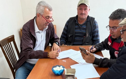 İl Tarım ve Orman müdürlüğü ekili arazileri kayıt altına alıyor