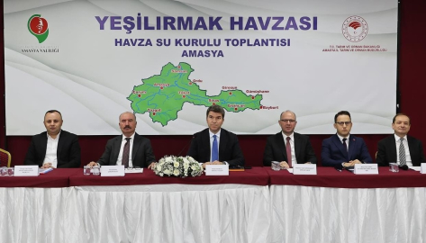 Yeşilırmak’ın geleceği Amasya’da masaya yatırıldı