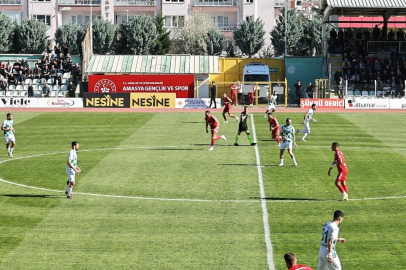 Amasyaspor’un evinde kaybetti