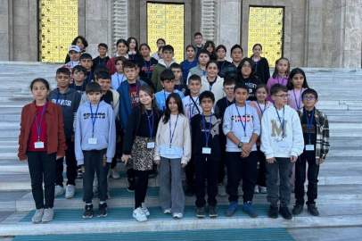 Amasya’nın gençleri Ata’nın huzurunda