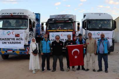 Yesevi derneğinden Gazze’ye 70 ton un desteği