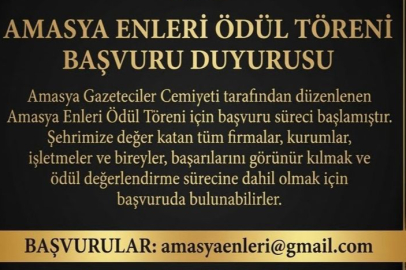 Amasya En’lerini seçiyor