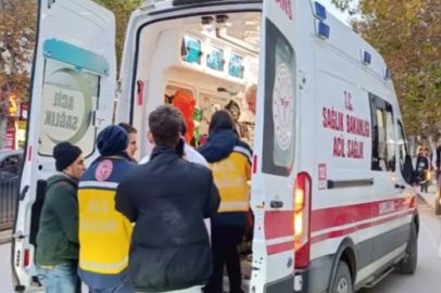 Motosiklet ile otomobil çarpıştı: 1 yaralı