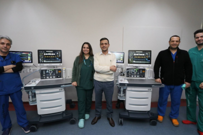 Hastaneye son teknoloji anestezi cihazı