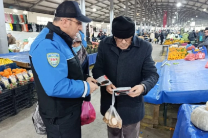 Polis pazara İndi: Vatandaşları dolandırıcılara karşı uyardı