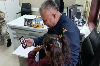 Tuğgeneral Serin'den minik Asel'e sürpriz