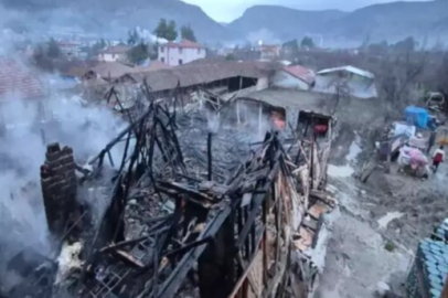 Ahırda yangın çıktı: 1 büyükbaş öldü, 12'si kurtarıldı
