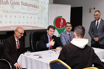 Vali Bakan halkın taleplerine çözüm üretiyor