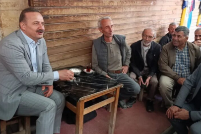 Ağıralioğlu Amasya’da esnaf ve vatandaşlarla sohbet etti
