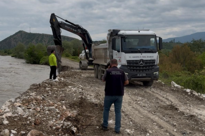 Taşova olası sel baskınına karşı alarmda