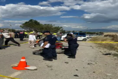 Otomobille çarpışan motosiklet sürücüsü hayatını kaybetti