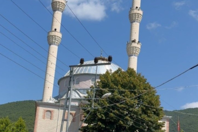 Cami hoparlörlerinin tadilatında köylüleri şaşırtan tablo