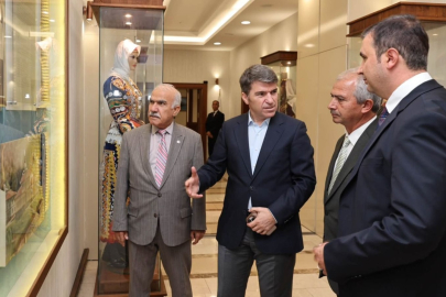 Şehzadeler Sarayı'nın gün yüzüne çıkarılması için Ankara'dan heyet geldi